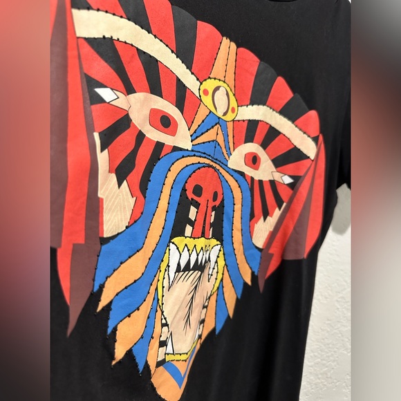 Givenchy Graphic Tee w/Rhinestone Detail in Size Medium - Picture 4 of 6